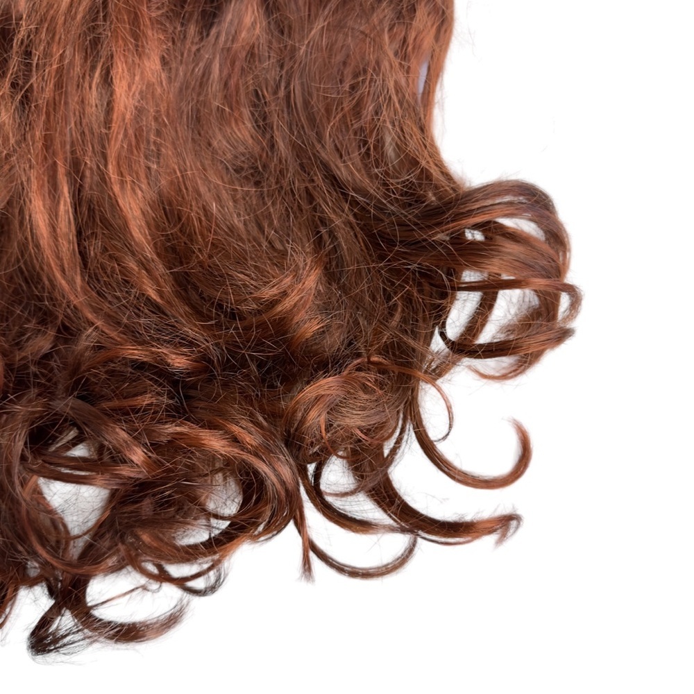 Hair Do Jessica Simpson Dark Copper 15” Clip In Wavy Extension Hair - Picture 3 of 13